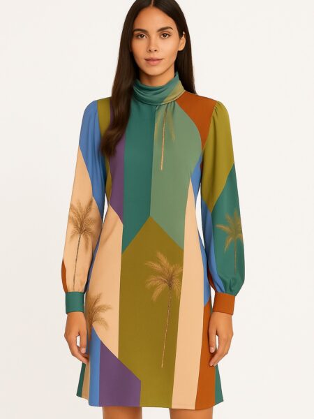 Elle Tropical Mini Dress